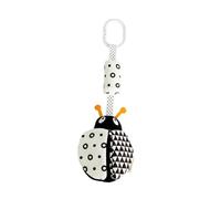 Yardwe Pendentif de Berceau Noir et Blanc pour Bébé Jouet Éducatif Carillon Éolien pour Poussette Développement Visuel 1 Pièce