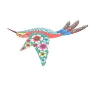Yardwe Pendentif En Fer Forgé Sculpture Murale Art Mural Extérieur Pour Jardin Parure Murale Décoration Murale Capteur De Rêves Tenture Murale Décoration Murale