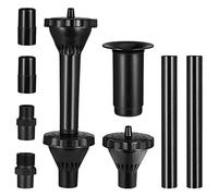 Yardwe Petit 9PCS Fontaine DEau Tête de Pulvérisation Ensemble Réglable Kit de Buse de Pompe de Bassin pour Réservoir de Poissons Piscine Aquarium Jardin Poisson