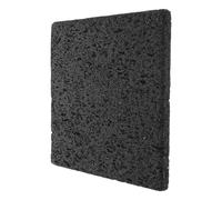 Yardwe Pierre de Cuisson Volcanique Noire Rectangulaire pour Grillades Santé, Facile à Nettoyer, pour Préparation de Repas Sains à Table