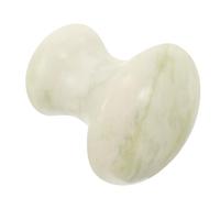 Yardwe Pierre de Massage Visage Jade Forme Champignon Masseur Facial Naturel pour Adultes Outil de Grattage Gua Sha pour Massage Cervical et Relaxation