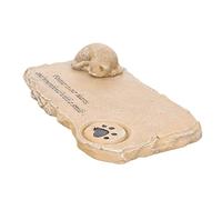 Yardwe Pierre Tombale pour Chat Monument Commémoratif pour Animaux De Compagnie Décoration De Jardin pour Mémoire Ornement Funéraire Élégant Jardin