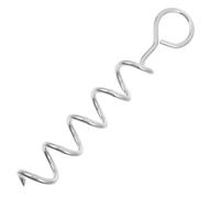 Yardwe Piquet en Spirale pour Chien Piquet d'attache en au Sol Réutilisable Fixation Stable pour Animaux 30 CM