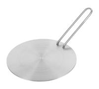 Yardwe Plaque Poignée Détachable Adaptateur Induction en Acier Inoxydable Diffuseur de Chaleur Transfert Thermique Pratique pour Cuisinière Électrique