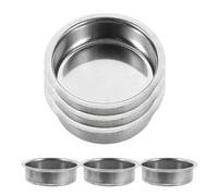 Yardwe Plaques de Remplacement Usage Polyvalent Lot de 6 en Acier Inoxydable Design Élégant Décoration Raffinée Argentée pour Encensoir Arabe pour Bureau et Yoga