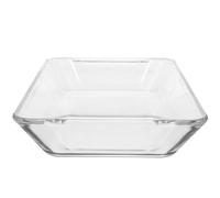 Yardwe Plat Verre Transparent Pour Poisson Cuit Vapeur Plateau De Service Multifonctionnel Pour Desserts Et Snacks Pour Réunions Familiales Et Restaurants