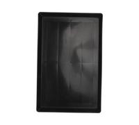 Yardwe Plateau pour Cage à Chat Et Chien Pratique en Plastique Noir 43x32x2,5 Cm pour Nettoyage Intérieur Maison Animaux Lapins Chiens