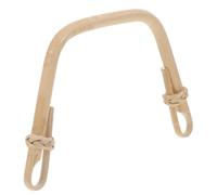 Yardwe Poignée de Bouilloire Grip Confortable en Bambou Beige et Paquet, Design Vintage Unique Accessoire Esthétique pour Théière à Sifflet pour Maison et Bureau