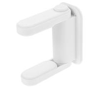 Yardwe Poignée de porte Lock de sécurité poignées de portes serrure de porte à l'épreuve des bébés serrure de porte à l'épreuve des enfants abdos blanche