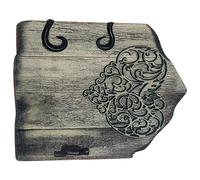 Yardwe Porte De Fée Bois Miniature Décoration Enchantée Pour Maison De Poupées Accessoire De Décor Fantaisie Pour Amateurs De Miniatures