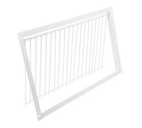 Yardwe Porte Entrée Acier Inoxydable pour Pigeons Système De Passage Unidirectionnel avec Barre De Protection Accessoires De Volière pour Éleveurs Et Courses De Pigeons
