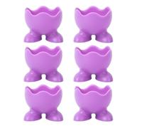 Yardwe Porte-œufs en Silicone 6 Pièces pour Cuisson la Vapeur, Multi-Fonctionnel et Protecteur D'œufs, Cuisine Petit-déjeuner