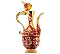 Yardwe Pot à Vin Rétro en Fer 200ml pour Maison et Restaurant, Multi-fonction pour Boissons Chaudes et Froides, Accessoire Élégant pour Mariage et Décor Vintage