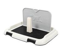 Yardwe pour Chiens Antidérapantes Bac à Litière pour Chiens d'Intérieur Grosse Taille avec Déflecteur d'Urine Bac à Pipi Facile à Nettoyer