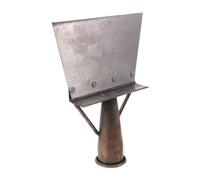 Yardwe Racleur Plat Robuste en Acier au Manganèse pour Patio et Serrage | Lame Large Droite, Structure Épaissie, sans Manche, pour Joints de Pierre, Brique et Béton