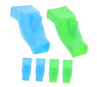 Yardwe Rallonge de Poignée D'évier 6pcs en Tpr Anti-éclaboussures et Économie D'eau, Accessoire Cuisine et Salle de Bain, Prolongateur de Robinet Pratique