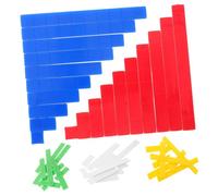 Yardwe Règle Arithmétique Montessori Éducative pour Garçon Fille Matériel Apprentissage Mathématique pour Maternelle Maison et Classe