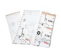 Yardwe Règle De Hauteur Image Suspendue Tableau De Croissance De Bébé Tableau De Mesure De La Hauteur Enfants Mur Graphique Nursery Mesure De La Taille De L'enfant Chiffon Blanche