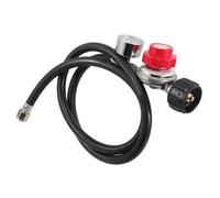 Yardwe Régulateur de Pression Réglable Psi avec Manomètre pour Systèmes de Interface Standard pour Grills Systèmes de Chauffage et Applications Industrielles