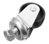 Yardwe Roulettes Universelles pour Cric Hydraulique en Métal 16mm Conception Directionnelle, Remplacement Facile et Mouvement Aisé pour Meubles et Crics Horizontaux