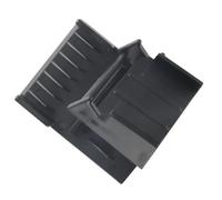 Yardwe sabot de tondeuse à cheveux outils de barbier noir en plastique portable lavable, peignes pour hair salon et barber shop