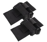 Yardwe Sangles de Fixation du Pied pour Vélo D'appartement, Paire Réglable en Nylon et Polyester, Aide Polyvalente pour Rééducation et Fitness des Seniors et Patients en Convalescence