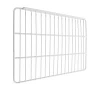 Yardwe Séparateur de Réfrigérateur en Acier Inoxydable Garde-corps Latéral Unique, Étagère de Rangement Polyvalente pour Mini Frigo, pour Dortoirs, Dimensions 43,5x30cm