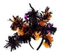 Yardwe Serre-tête Halloween Citrouille et Fantôme Léger pour Femme et Fille Accessoire Réutilisable pour Fête et Déguisement Bandeau Décoratif Confortable