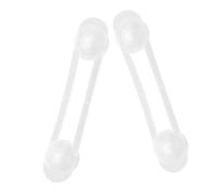 Yardwe Serrure de Sécurité en Plastique Flexible Design Anti-pincement Lot de 2 Pièces pour Protéger les Garçon et Filles et Sécuriser Garçon et Filles pour Placard et Tiroir