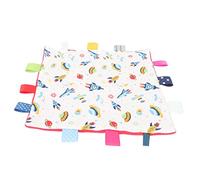 Yardwe Serviette Apaisante pour Bébé -né en Coton Tricoté, Taille, Jouet Doudou Confortable, Fournitures Apaisantes pour Sommeil et Voyage, Présent Naissance Essentiel