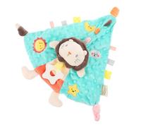 Yardwe Serviette De Confort Lionceau Apaisante Pour Bébé, Jouet à Mâcher En Tissu Doux, Animal En Peluche Pour Accompagner Sommeil, Matériau Sûr Sans Odeur, Présent Éveil Sensoriel Bébé