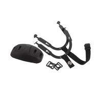 Yardwe Set de Sangle de Menton Ajustable pour Casque de Hockey Glace de Rechange Durables Métal et Élastique Kit de Réparation Compatible Casques de Football