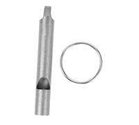 Yardwe Sifflet De Survie Métallique pour Signalisation Urgence Entraînement Extérieur Randonnée Camping Sports Navigation Et Chasse