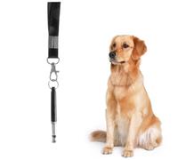 Yardwe Sifflet pour Chien avec Dragonne Réglable Ultrasonique pour Arrêter Aboiements, Entraînement et Contrôle Silencieux, pour Dressage en Extérieur