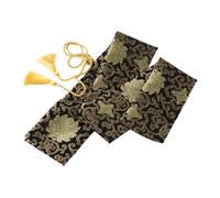 Yardwe Silk Sword Bag with Tassel for Tai Chi and Martial Arts Portable Chinese Style Storage Pouch for Swords and Collectibles