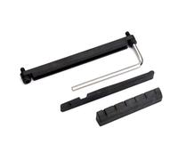 Yardwe Sillet de Chevalet et Sillet Réglables pour Guitare Folk en Pom Mini Tournevis, Accessoires Essentiels pour Guitare Acoustique Adulte