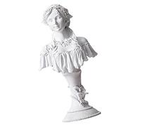 Yardwe Statue Déesse Jardin Résine Figurine Décorative de Femme Sculpture pour Décoration Intérieur et Extérieur pour Cadeau ou Décor de Jardin