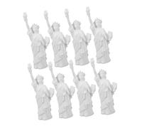 Yardwe Statue Miniature 1:12 pour Décoration de Bureau et Maison Réplique en Kit DIY pour et Amateurs 8 Pièces