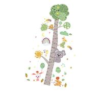 Yardwe Stickers Muraux Pour Enfants De Jeux Ensemble D'autocollants De Mesure De La Taille Tableau De Croissance Pour Enfant