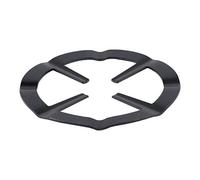 Yardwe Support de Réchaud à Casserole en Fer Noir Antidérapant et Facile à Nettoyer pour Plaque de Cuisson à Gaz, pour Café et Restaurant