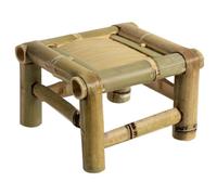 Yardwe Tabouret en Rétro Tabouret d'Été Vintage Matériau Naturel Pratique 1 Pièce pour Maison Usage Domestique Lessive et L'Activité