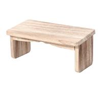 Yardwe Tabouret Zen Pliable en Bois Naturel Léger pour Contemplation Et Prière Petit Tabouret Antidérapant Pieds Rabattables Adapté Usage Domestique Et Spirituel à Genoux Pratique