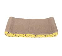 Yardwe Tapis à Gratter pour Chat Carton Accessoire Pratique pour Intérieur pour Jouer Et Prévenir Les Dommages Aux Meubles Design Légèrement Décoratif Et Résistant Réduit Ennui De