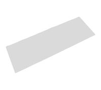 Yardwe Tapis de Maquillage en Tissu Polaire Blanc, Housse de Bureau Imperméable et Antidérapante, Protège-bureau pour Études et Organisation à Domicile
