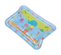 Yardwe Tapis d'Eau Gonflable pour Bébé Tapis de Jeu Motif Animaux Colorés Développement Sensoriel Plastique Sûr Intérieur et Extérieur Bébé 0-24 Mois 1 Pièce