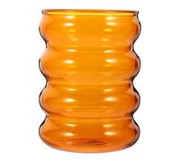 Yardwe Tasse Verre Ondulé Pour Boissons Mug Verre Pour Café Thé Et Jus Résistante Chaleur Idéale Pour Usage Quotidien Maison Design Élégant Et Pratique Facile à Nettoyer