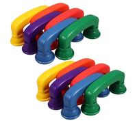 Yardwe Téléphones Chuchotés Jouet Éducatif 12 Pièces Plastique Abs Coloré Entraînement à la Prononciation et à la Réaction pour Garçon et Filles Tout-Petits Activités d'apprentissage
