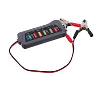 Yardwe Testeur de Batterie Auto avec Indicateur LED Analyseur de Charge et Alternateur Contrôle Facile et Fiable pour Voiture Moto et Véhicules