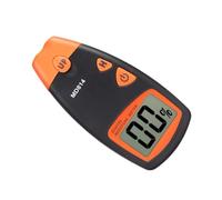 Yardwe Testeur D'humidité du Bois Numérique à Quatre Sondes, Écran LCD | Mesure Rapide du Taux, Test par Résistance, Boîtier Plastique Noir, sans Pile, pour Bois