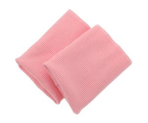 Yardwe Tissu Côtelé Rose en Polyester pour Poignets de Sweat-shirt et | Bord Côtelé sans Couture, Usage Couture Rapide, Compatible Vêtements Garçon Fille et Activités Quotidiennes
